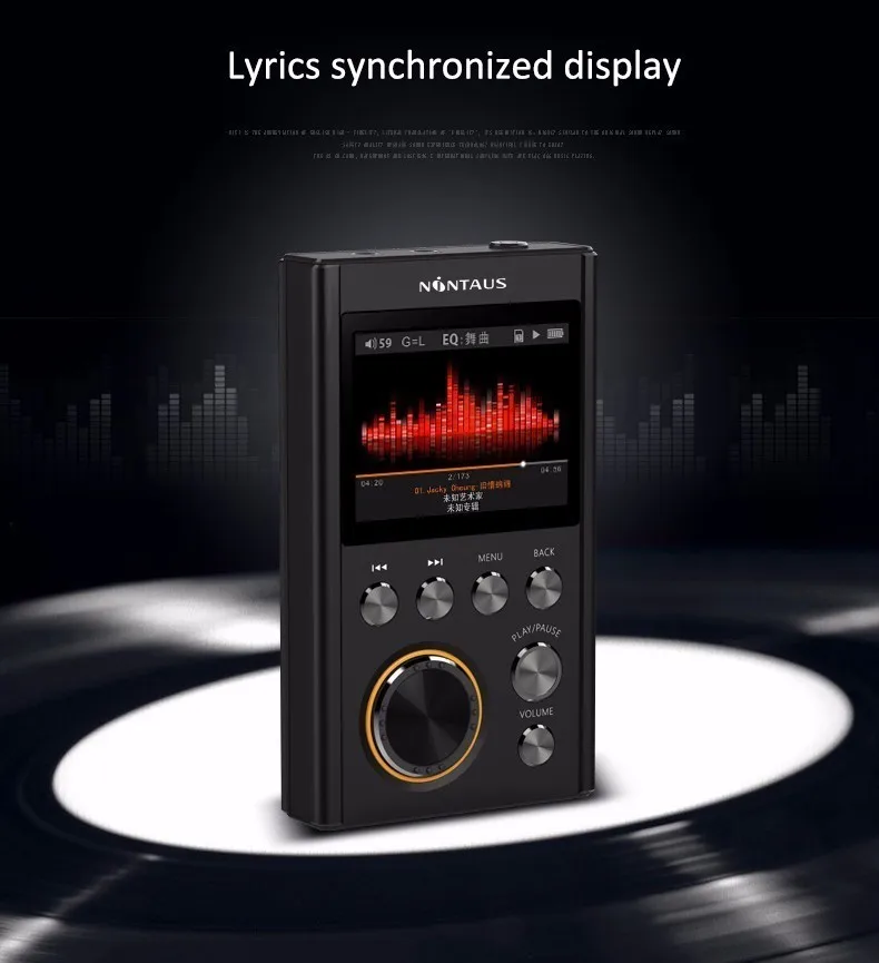AK NiNTAUS X10S MP3 Hifi плеер обновленная версия DSD64 HIFI музыка Высокое качество Мини Спортивный ЦАП WM8965 процессор 16 Гб