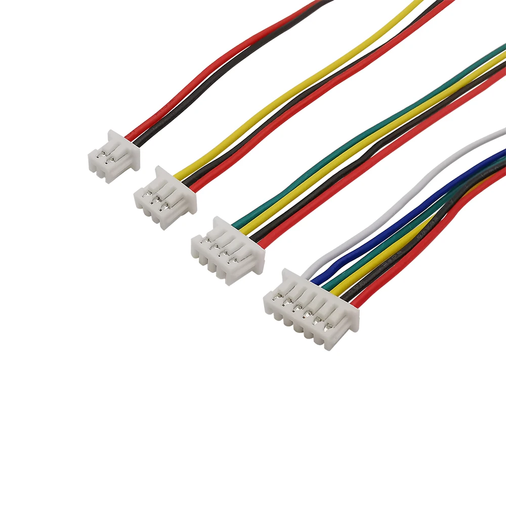 20/10/5Pcs Micro JST 1,25mm Draht Kabel Anschluss Pitch 1,25mm 2P 3P 4P 5P 6Pin Weibliche zu Weiblichen Stecker Elektronische Draht Anschlüsse – Detail 4