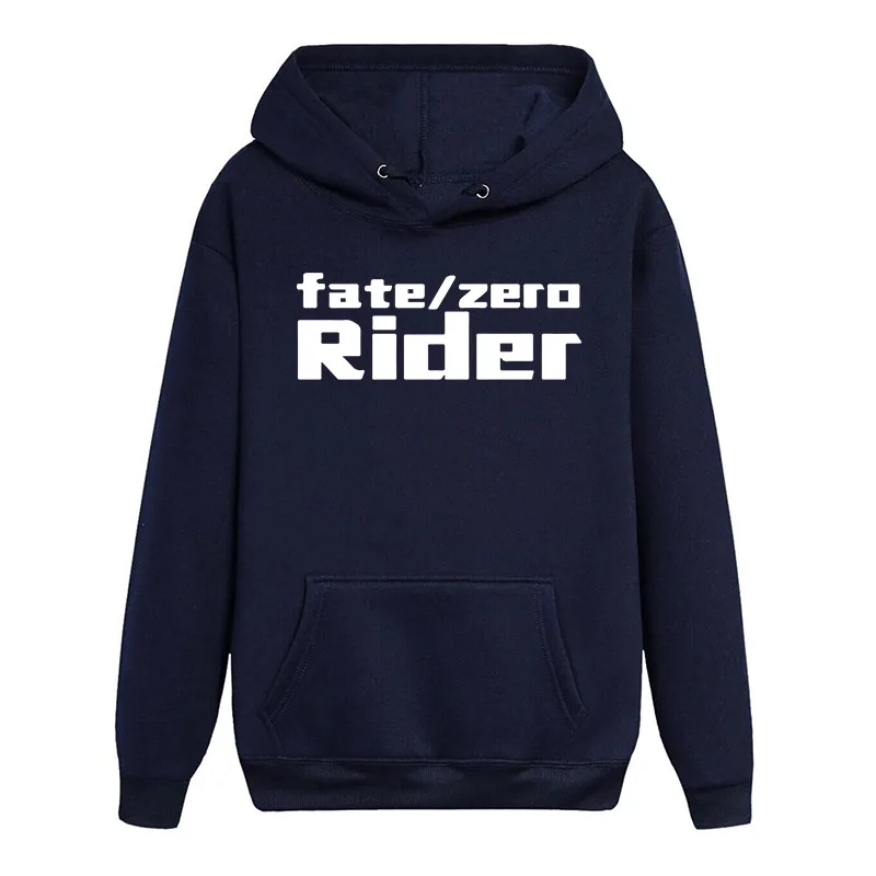 Горячая игра Fate Stay Night с длинными рукавами фосфоресцирующие худи Повседневные свитера темно-синего цвета пальто пуловер с капюшоном топы - Цвет: 14
