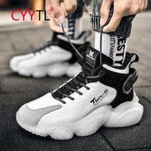 

CYYTL Designer Men's Running Shoes High Top Basketball Sneakers Fashion Casual Tennis Sports Cushion Fitness Non Slip Trainers