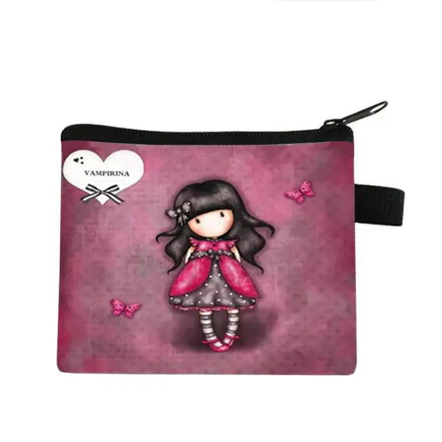 Game Wallet Student Boys And Girls Short Wallet Card Bag Pocket Change Purse Cute Coin Purse Clear Purse Small Pouch coin Bolsa 21