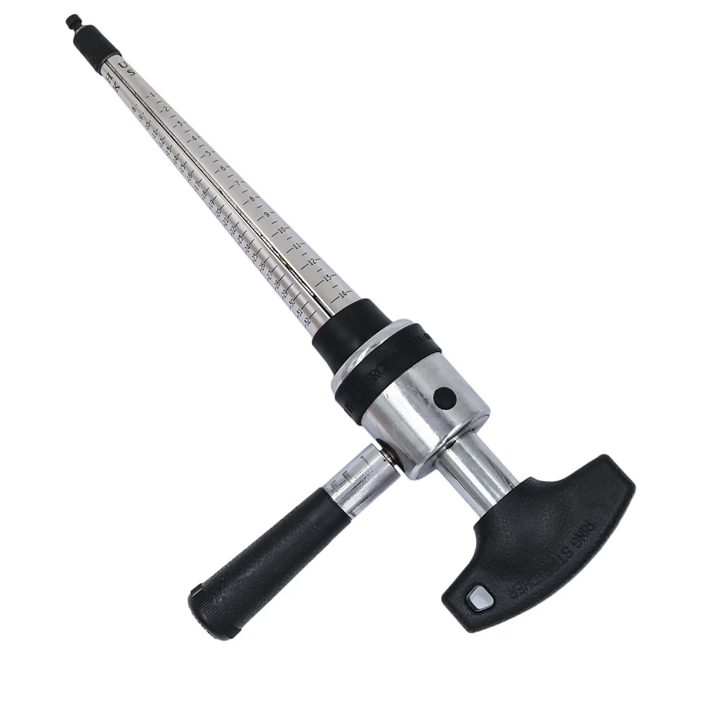 

4 Measurement Scales Expander Metal Mandrel Jewelry Making Adjustment Handheld Ring Stretcher Sizer Easy Operate Tools Enlarger