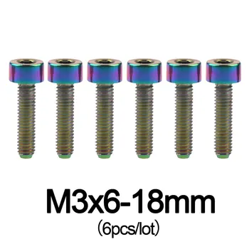 

Xingxi DIN912 Titanium Ti M3 x 6 8 10 12 15 18mm Hexagon Square Head Bolt Screws for Drone Bicycle