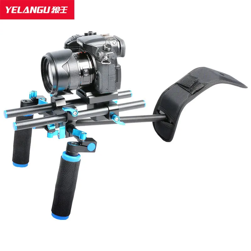 

Yelangu Multi-functional Shoulder Holder Single-lens Reflex Camera Photography Shoulder Bracket Video Filming Stabilizer Current