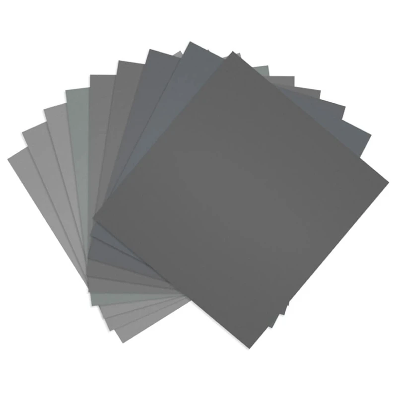 

18 Pcs 9x11 Inch High Grit Wet And Dry Sandpaper Assortment 400 600 800 1000 1500 2000 3000 5000 7000 Sanding Paper Sheets For C