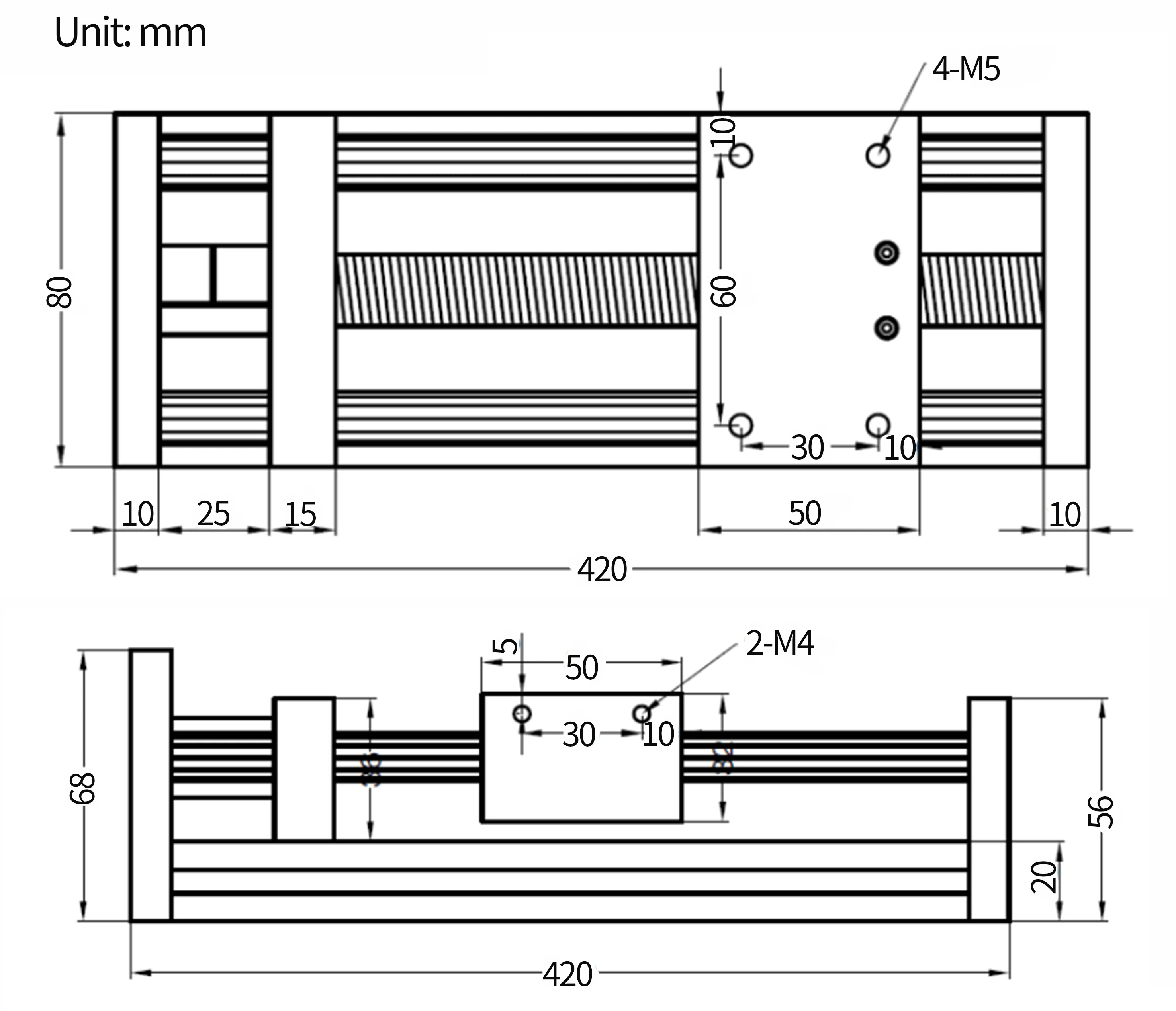 300mm Effective Stroke CNC Linear Guide Stage Rail Motion Slide Table SFU1605 Ball Screw Actuator Module 3D Printer XYZ