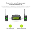New ZASTONE D9000 50W Car Walkie Talkie Autoradio Dual Band Car Radio With Screen Mobile Two Way Radio Split Panel 4
