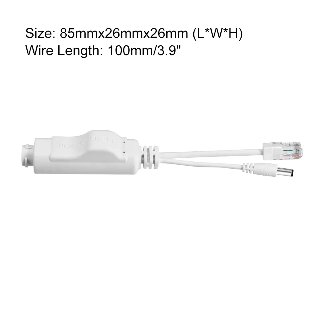 Uxcell 1/2 шт. активный сплиттер POE Мощность over Ethernet адаптер 48 V-12 V IEEE 802.3af совместимый для Камеры скрытого видеонаблюдения