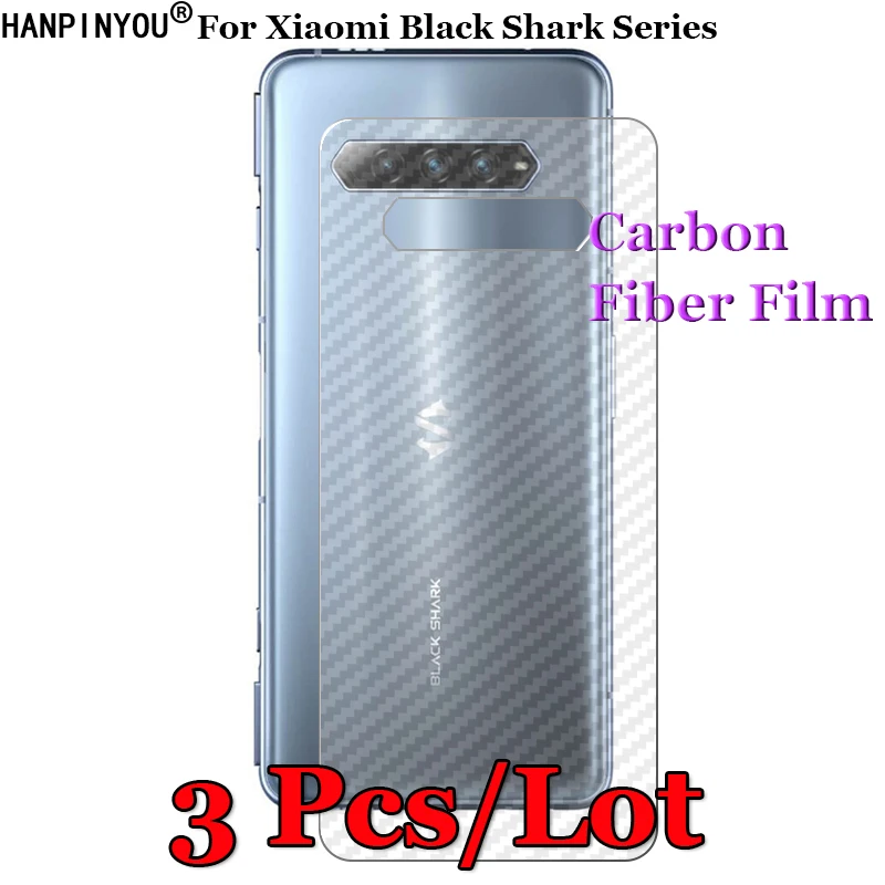 3 шт./лот для Xiaomi Black Shark 4 4S 3S Pro 3D углеродное волокно Защитная пленка экрана