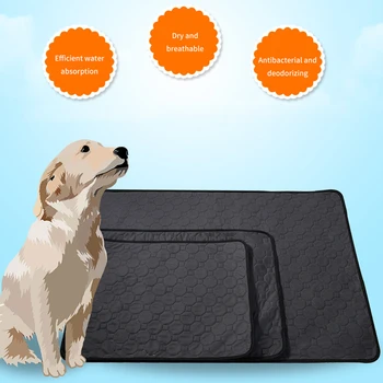 

Washable Dog Pet Diaper Mat Waterproof Reusable Non Slip Puppy Training Pad Blanket Sleeping Mat For Cat Dogs Cat Seat Cover