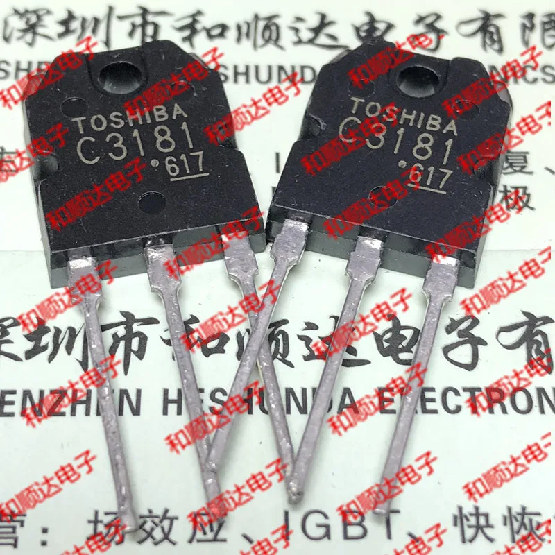 10 шт./лот C3181 2SC3181 новые имеющиеся TO-3P 120V 8A