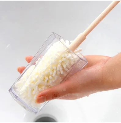 Кухня простая длинная ручка поролоновая щетка для мытья кружек бутылка щетка для чистки чашек чайник щетка для чистки