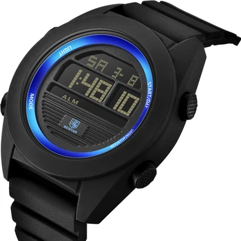 

Benyar Luxury Fashion casual Boys Watches Digital Watch Silicone Rose Gold Black Sport Watch Military Wristwatch reloj digital