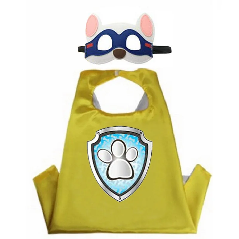 Paw Patrol Juguete костюмы с шалью плащ Patrulla Canina День рождения Косплей представление на Хэллоуин одежда игрушки для детей 2S13 - Цвет: 09