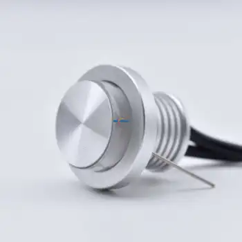 

Cuthole 25MM 6PCS/Lot LED Deck Light 1W 12V Mini Spot LED IP65 180 Degree Aluminium Small Down Light Warm White