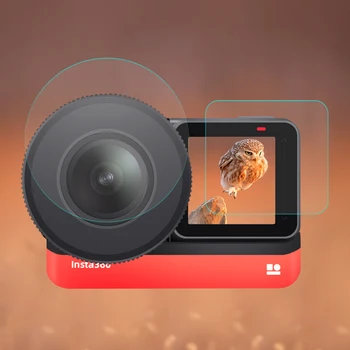 

For Insta360 One R Tempered Glass Film Set Screen Lens Film for Insta360 one r Leica 1-Inch Wide Angle Lens Version Accessories