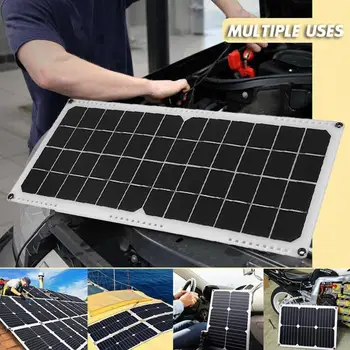 

10W Monocrystalline Silicon Phone Charger Solar Charging Equipment Solar Panel Environmental Durable Powered Camping