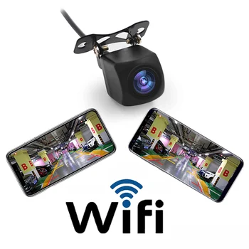

WiFi Rear View Camera Rear View Reverse Backup Camera Car Camera Color HD 150 Degree Assistance Reversing Wireless Backup Camera
