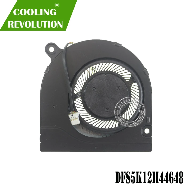 Вентилятор охлаждения процессора ноутбука DFS5K121144648 DC5V 0.5A 4PIN для Acer TravelMate P2 TPM215-52