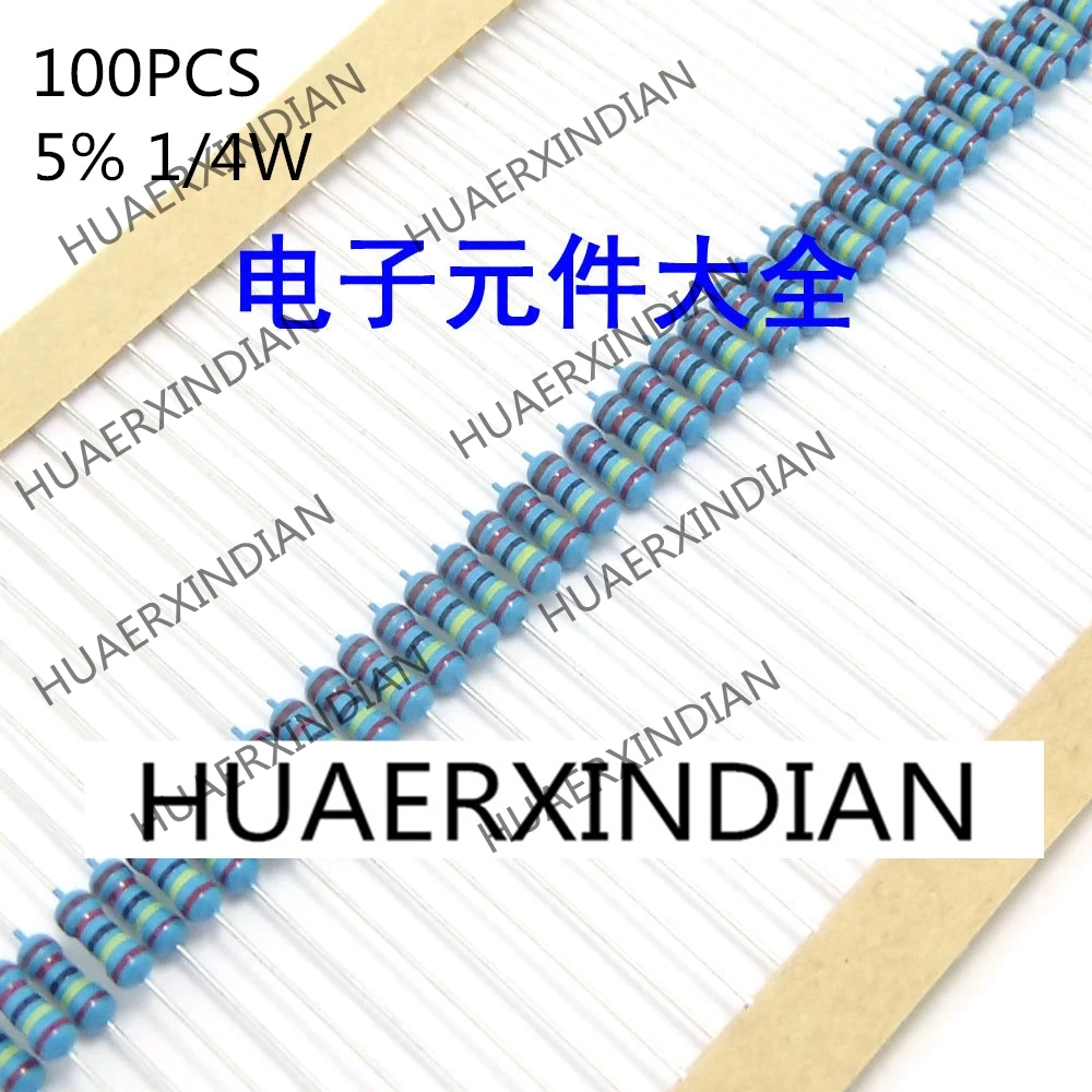 100 шт. 5% 1/4W 3.3R 3.3ohm в наличии на складе