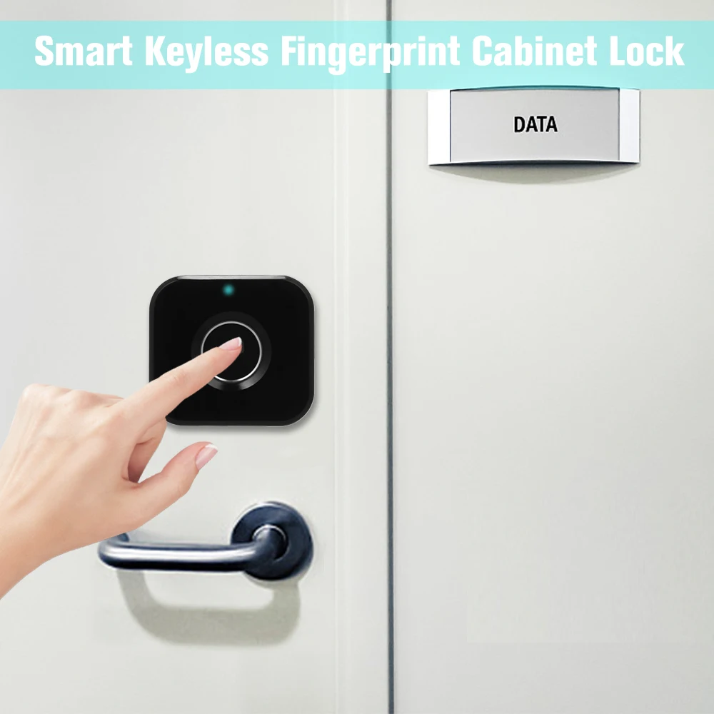 

Smart Door Lock Keyless Fingerprint Electronic Lock Biometric Fingerprint locker box Cabinet Lock Cabinet Lock Mini Portable