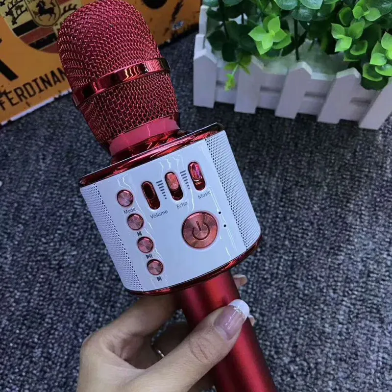Micpioneer K38 беспроводной Bluetooth микрофон динамик для караоке аудио вход/выход портативный Bluetooth караоке плеер для дома Вечерние