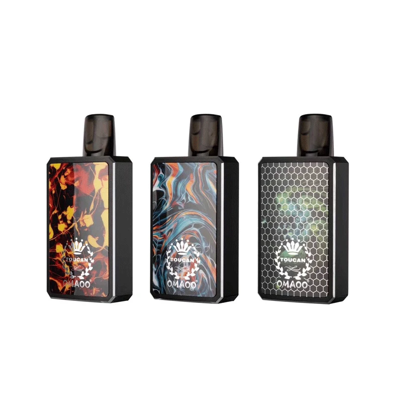 Оригинальный Omaoo toukan Pod система стартовый набор электронная сигарета Vape с 900 мАч VV
