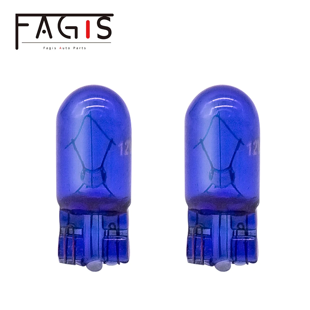 Fagis 10 Pcs T10 W5W 194 168 ڿ   12V 5W ҷΰ ȣ   ȭƮ Ǳ Ʈ  