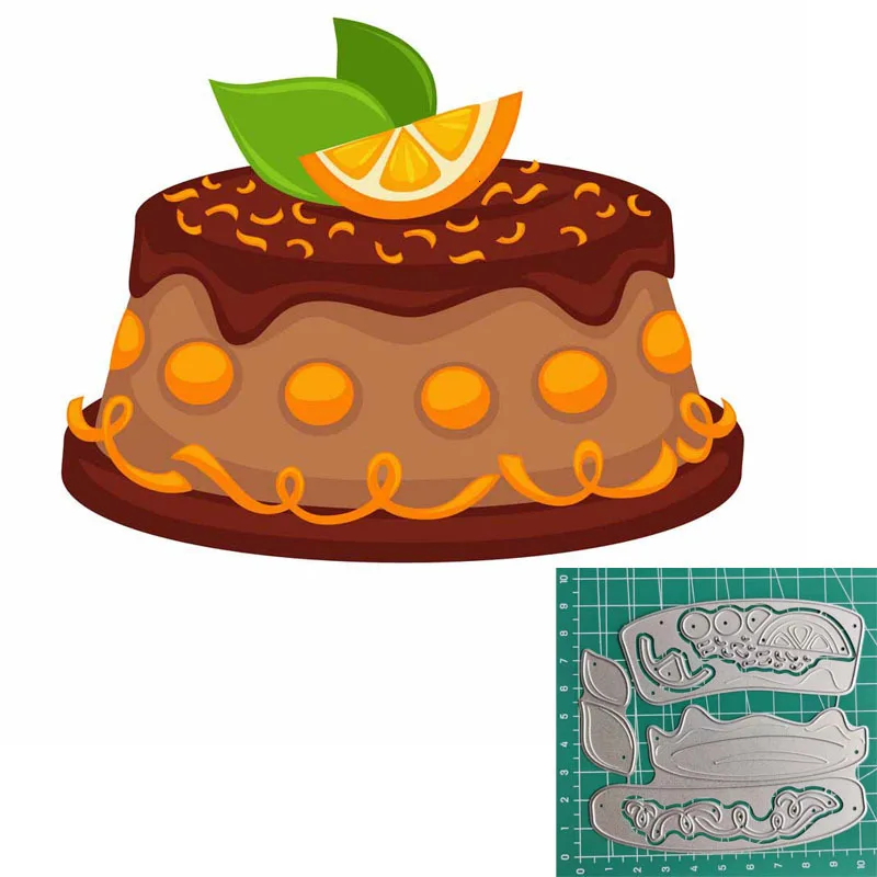 Brithday Cack рамка новые металлические режущие штампы для украшения карты DIY трафарет