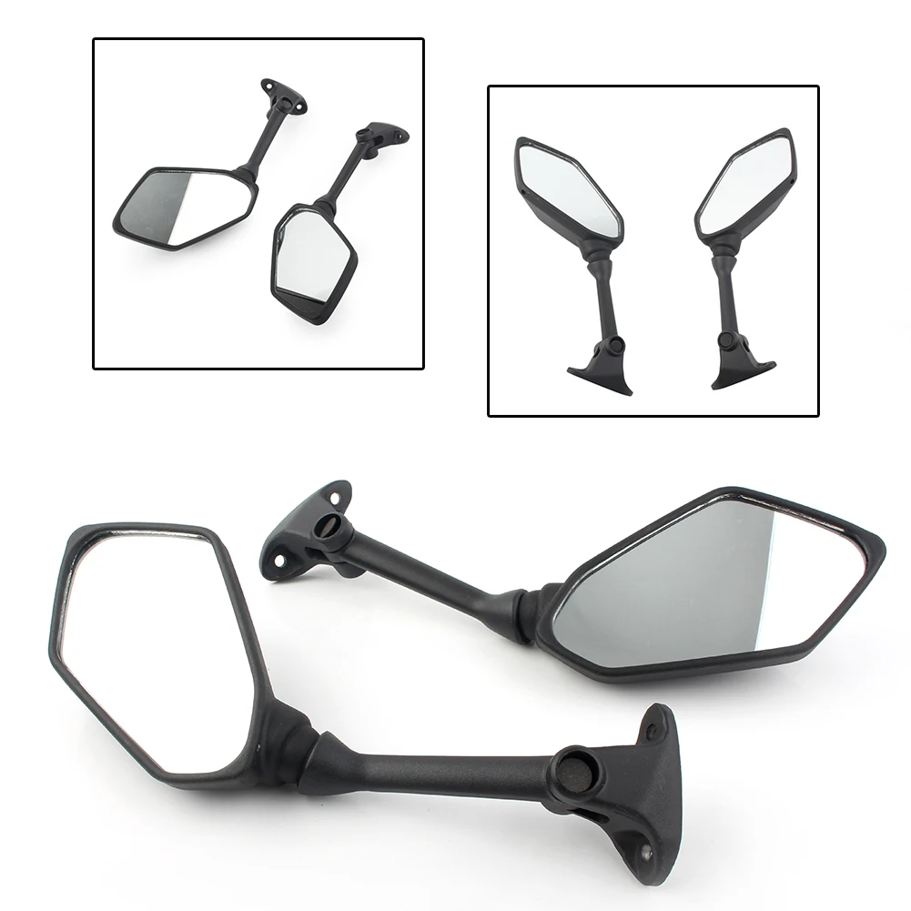 1 пара зеркал заднего вида мотоцикла для Kawasaki Ninja 650R EX650 ER6F 2009 2010 2011& Z1000SX ER-4F ниндзя 1000 400R 2011