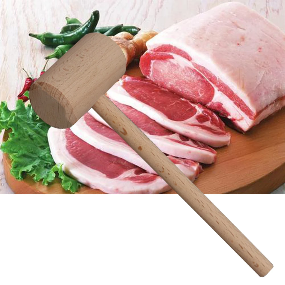 DIY инструмент для морепродуктов противоскользящие моллюски портативный Неокрашенный кухонный Краб молоток пресс для мяса руководство Лобстер из бука в виде ракушки крекер