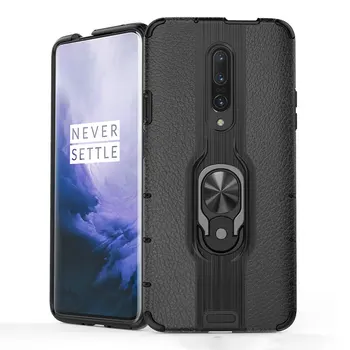 

For OnePlus 7 Pro Case Armor shockproof Cover Car Magnetic Ring Bracket Case For OnePlus 6T 7 Case For One Plus 7 6T Pro Case