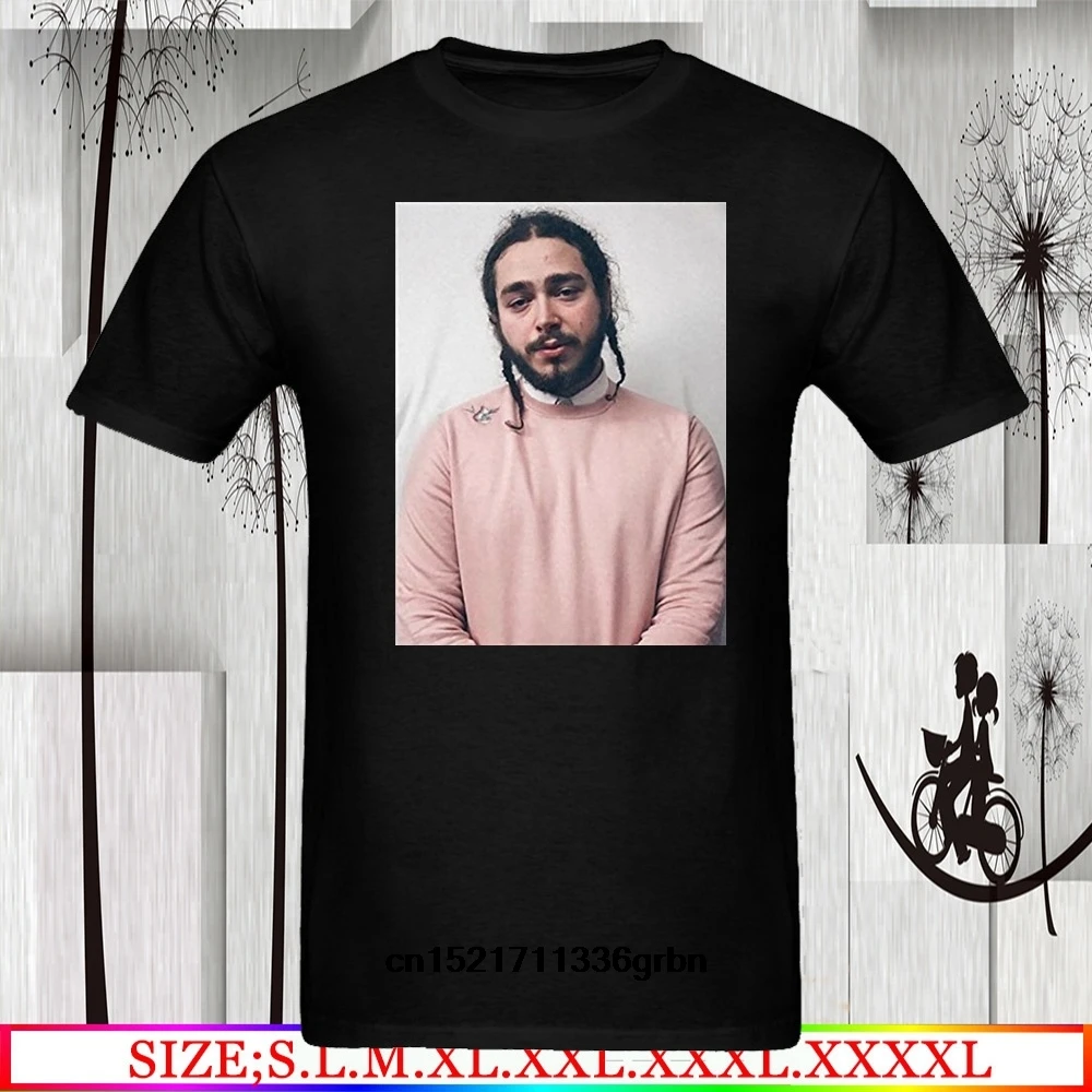 Мужская футболка Post Malone Malo Preshrunk Comfortsoft Tagless wo men | одежда
