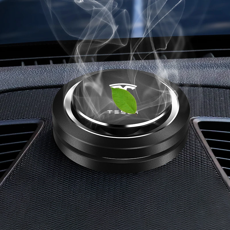 Car Air Freshener For Tesla Model 3 X S Y Original Solid Fragrance Ufo