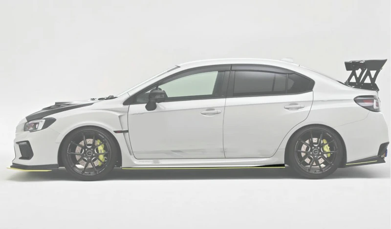 Для Impreza 14-18 WRX STI S4 VAB VAF VRSA1 стильное стекловолокно боковая юбка расширение FRP дверь из стекловолокна сплиттерная губа тюнинговая часть