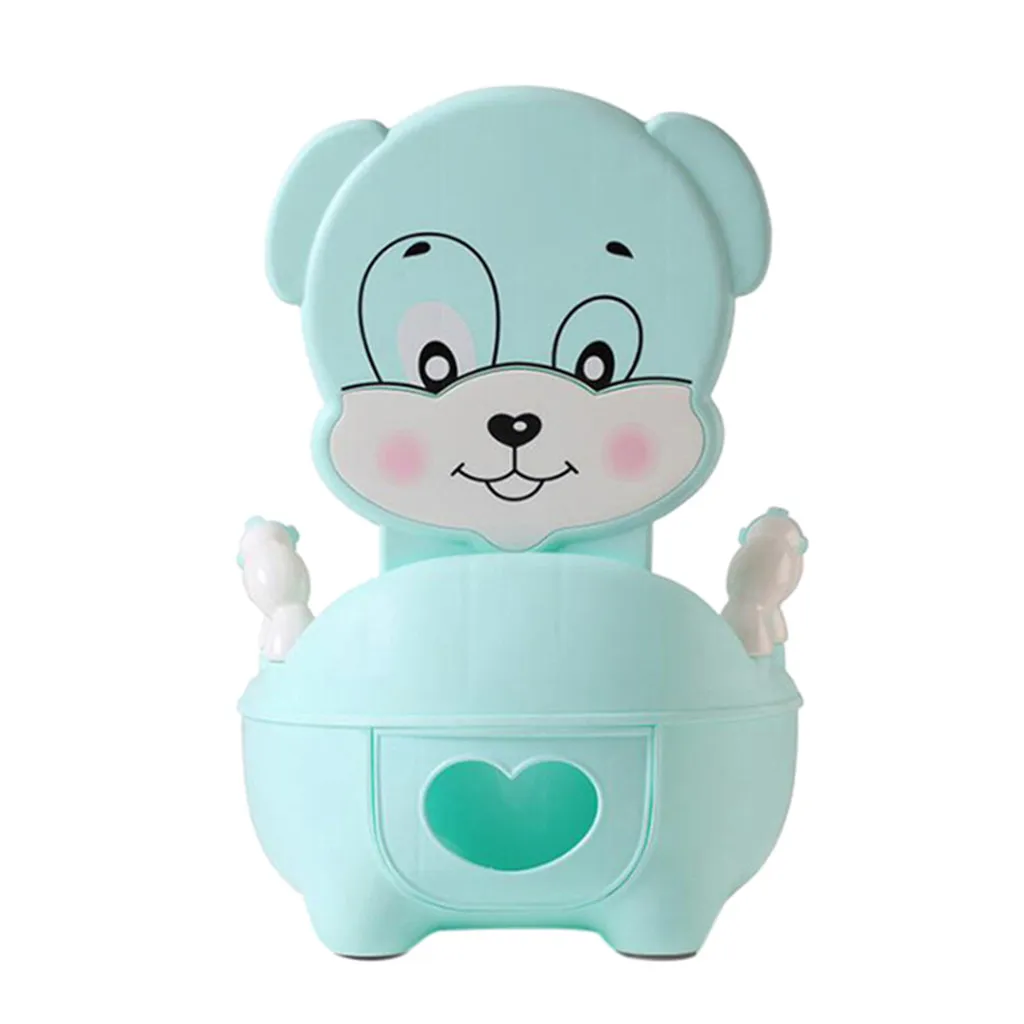 Portable Baby Pot Cute Cow Toilet Seat Pot For Kid Potty Training Seat Children Potty Baby Toilet Bowl Pot Training Potty Toilet