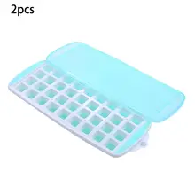 Лотки для льда с крышкой 2 упаковки пищевой силиконовый лоток для льда