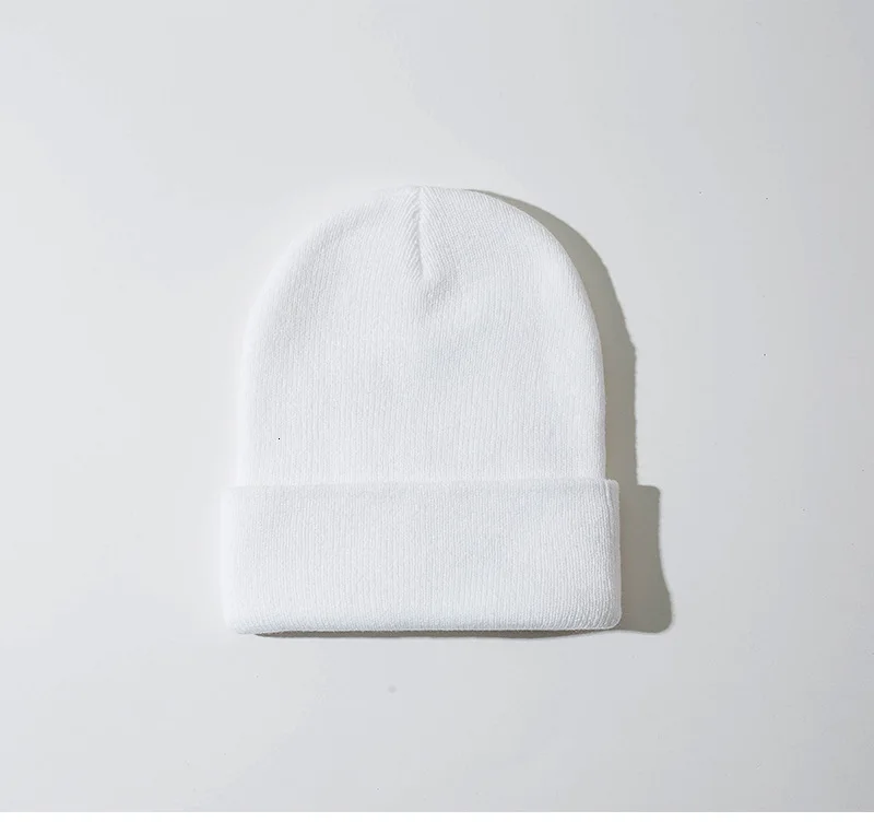Шапки Gorros в стиле хип-хоп, одноцветные вязаные шапки с панелью, светильник, женский набор, шапка, теплая шерстяная шапка для мужчин