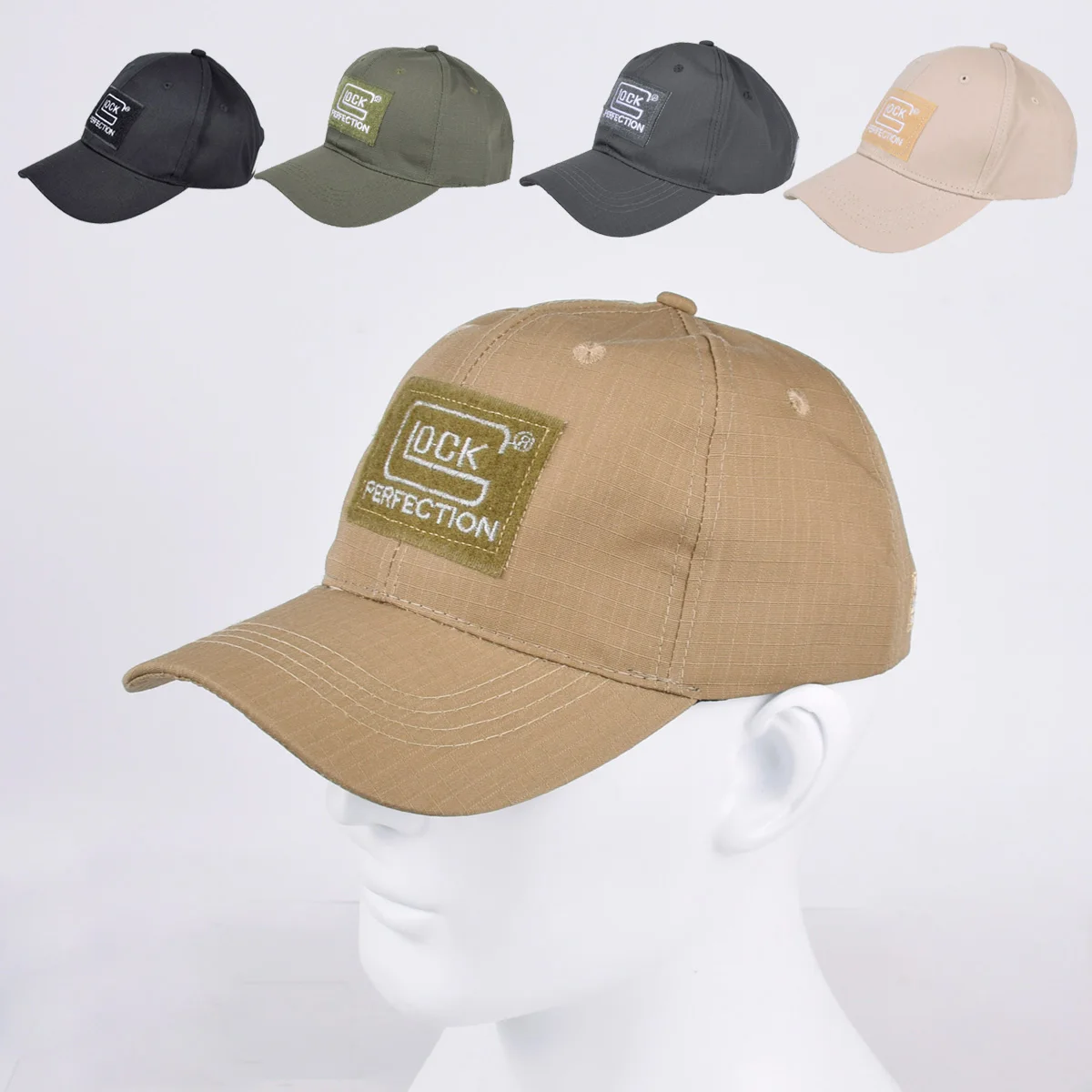 Gorra de béisbol de tiro Glock para hombre y mujer, gorro de béisbol de algodón para caza, a la moda, para exteriores