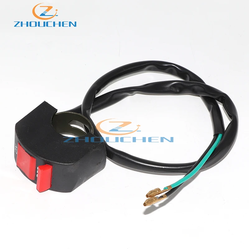 Universal 7/8" Headlight Signal Light Switch Button for ATV motorcyle Dirt pit Bike Go Kart
