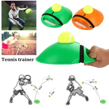 

Practical Tennis Training Tool Tennis Singles Linker 2 Color Home Athletics Movement Sparring Device Tennis Practice Trainer