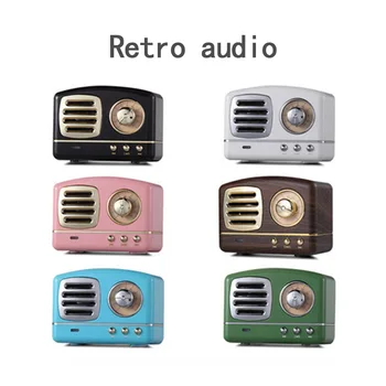 

Mini Portable Radio Handheld Digital TFMP3 Player Speaker Rechargeable FM transmitter for home radios Bluetooth audio receiver