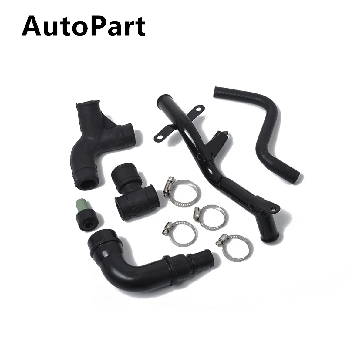 10 шт. двигатель Сапун Картера Vent шланг комплект для VW Passat B5 AUDI A4 A6 Skoda 1,8 T 06A103213F 06B103221P 035103245 г
