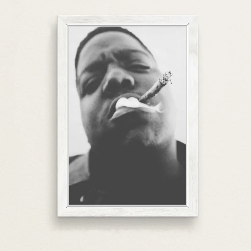 GX023 плакатный принт пресловутый B.I.G Biggie Small хип-хоп гангста рэп-звезда картинка на холсте на стену картина для комнаты домашний декор