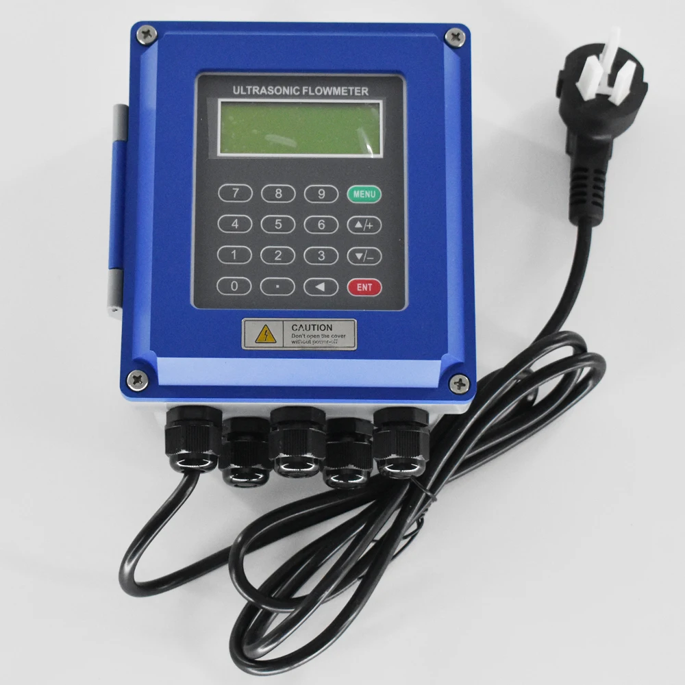 Настенный датчик ультразвукового расходомера TUF-2000B жидкости расходомера с TM-1 датчики DN50-DN700mm CT-1(PT100) Температура преобразователи