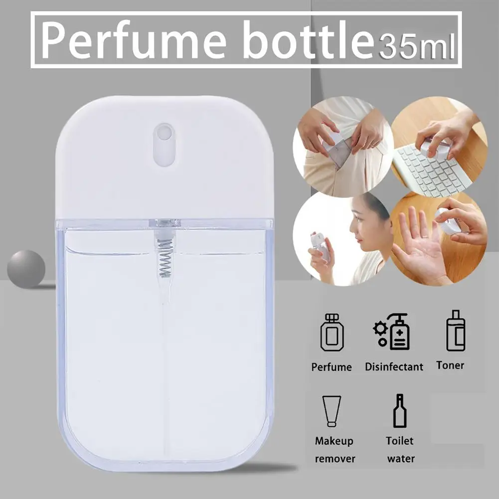 

35ml Portable Empty Spray Bottle Travel Perfume Cleaning Gel Storage Container