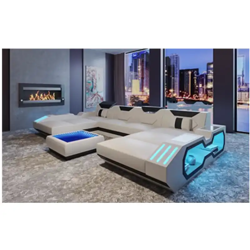 cuero barato conjunto seccional