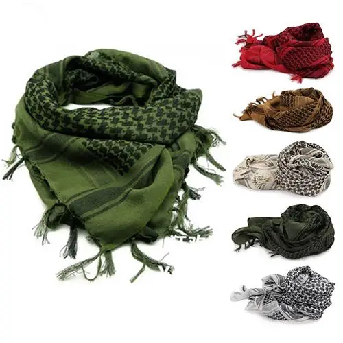 2020 Unisex Lightweight Plaid Tassel Arab Desert Shemagh KeffIyeh Scarf Wrap Pashmina Super Soft and Light Weight Christmas Gift |