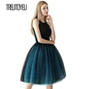 6 Layers 65cm Long Women Skirt Princess Tutu Tulle Skirts Fashion Ball Gown Lolita Skirt Summer Saias Femininas faldas Jupe ► Photo 2/6