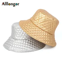 Модные кожаная зимняя шапка-ушанка Для женщин шляпа с широкими полями в клетку; Цвет Черный; обувь на плоской подошве с Кепки gorro, защищающая малыша от солнца и pescador chapeu в стиле «хип-хоп» сафари Рыбацкая шляпа